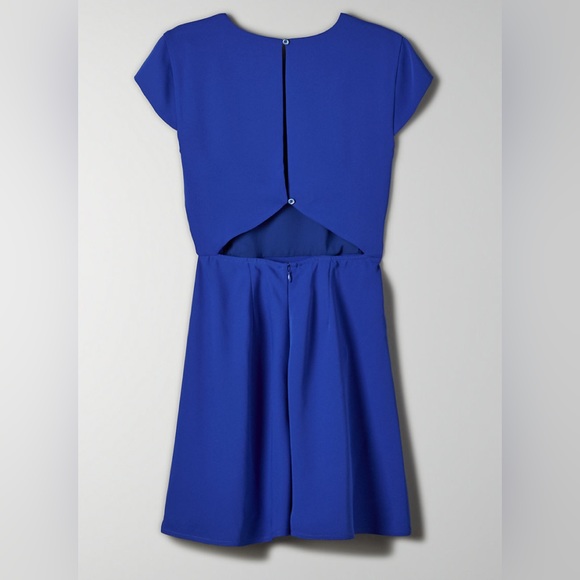 COPY - Aritzia Babaton Hamptons Azure Blue Mini Dress - Picture 3 of 6